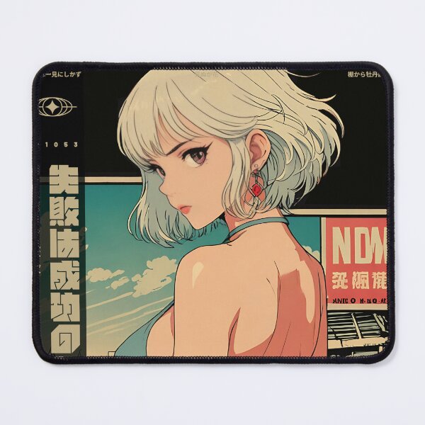 Item preview, Cute girl with white hair designed and sold by BOZGO.