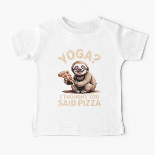 Item preview, Yoga? I Thought You Said Pizza designed and sold by GemiGarp.