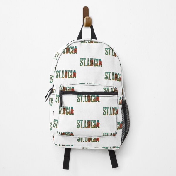 Item preview, St Lucia Vintage Travel Typography of World Cities designed and sold by Vstarcre8tive.