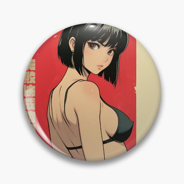 Item preview, Cute japanese girl with short hair designed and sold by BOZGO.