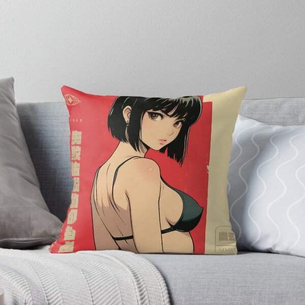 Item preview, Cute japanese girl with short hair designed and sold by BOZGO.