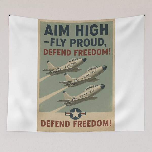 Item preview, Aim High Fly Proud designed and sold by Skyframe Aviation.