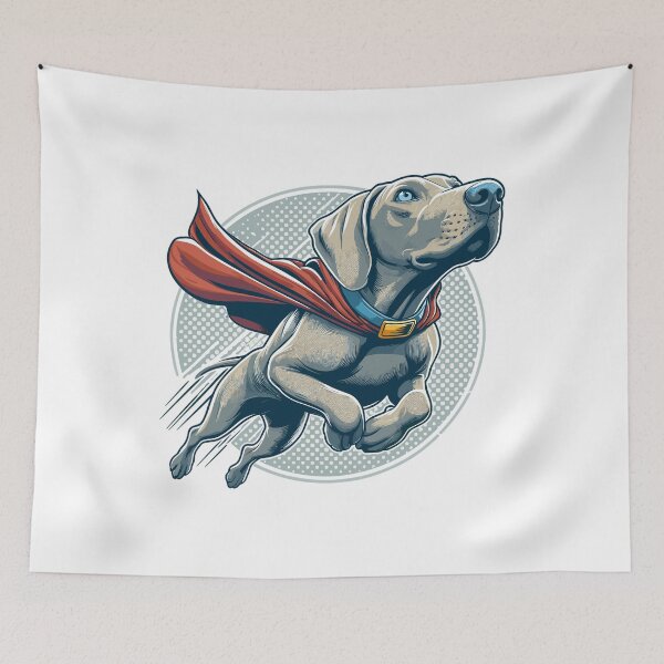 Item preview, Super Dog Weimaraner Weimi Cape Gift designed and sold by Pineapple-Tree.