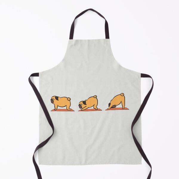 Item preview, Downward Facing Dog Pug Yoga designed and sold by Huebucket.