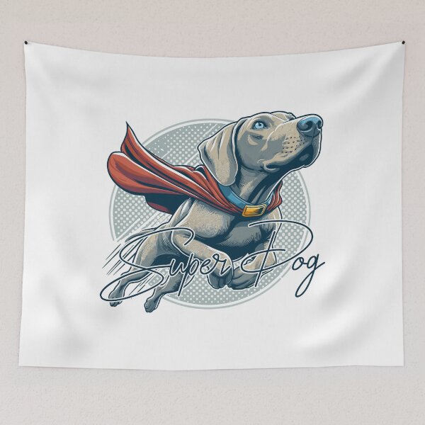 Item preview, Super Dog Weimaraner Weimi Cape Gift designed and sold by Pineapple-Tree.