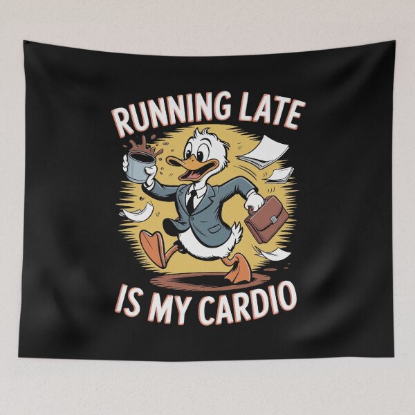 Item preview, Running Late Is My Cardio designed and sold by SignumShop.