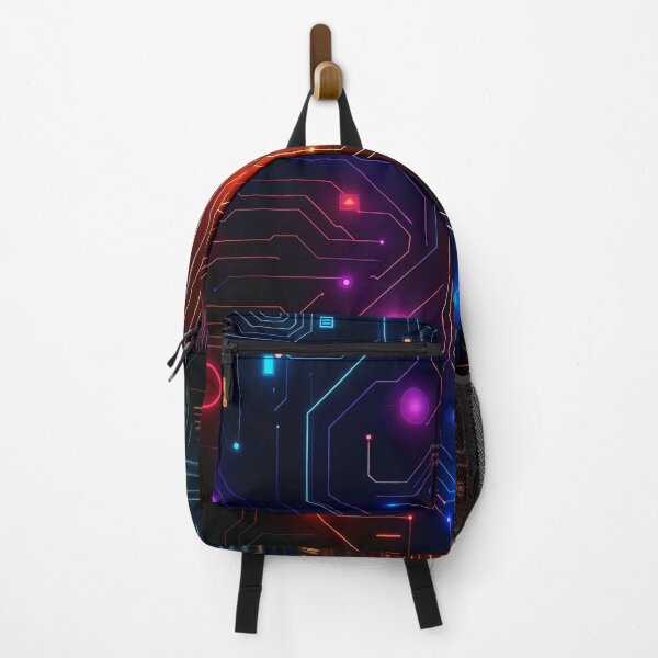 Item preview, Neon Circuit Flow designed and sold by Kaleidoscope Print.