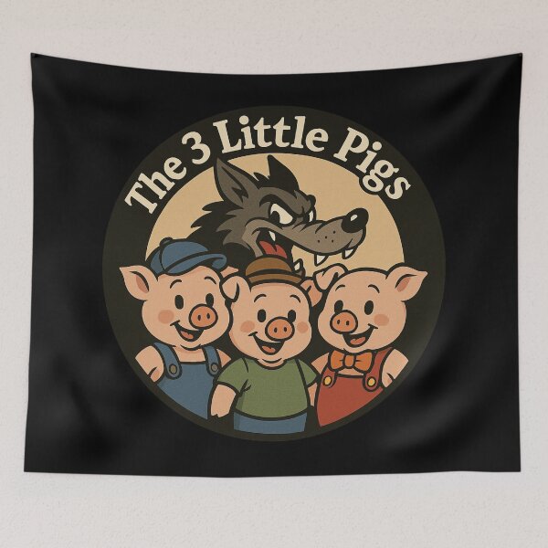Item preview, Part of the Tales Series: The Three Little Pigs designed and sold by lapart.