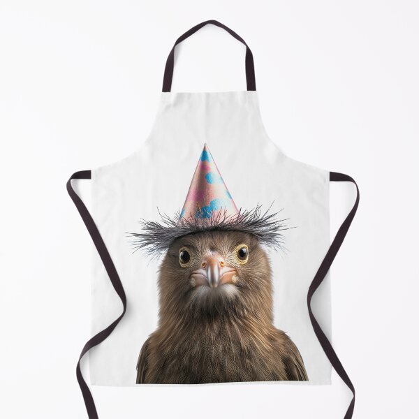 Item preview, Funny Kiwi bird Wearing Birthday Party Hat designed and sold by LazyOwlStore.