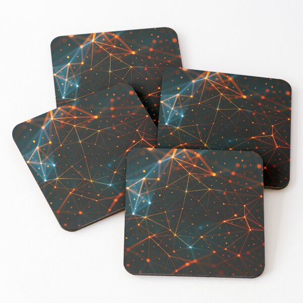 Item preview, Neon Network Web designed and sold by Kaleidoscope Print.