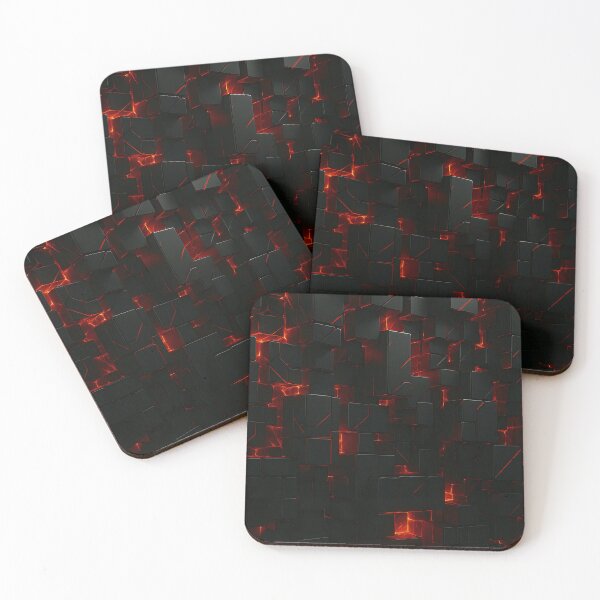 Item preview, Inferno Blocks designed and sold by Kaleidoscope Print.