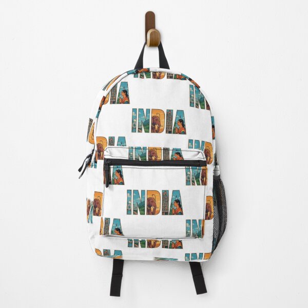 Item preview, India Vintage Travel Typography of World Cities designed and sold by Vstarcre8tive.