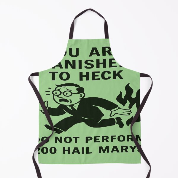 Item preview, Banished to Heck Parody designed and sold by Boohoo Beach.