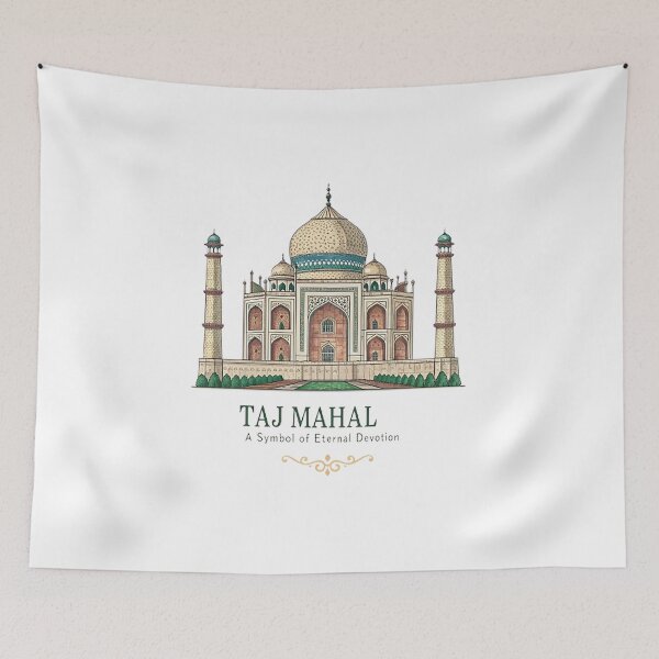 Item preview, Taj Mahal: A Symbol of Eternal Devotion designed and sold by likbatonboot.