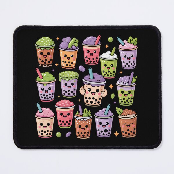 Item preview, Smiling bubble tea designed and sold by jkrphoto.