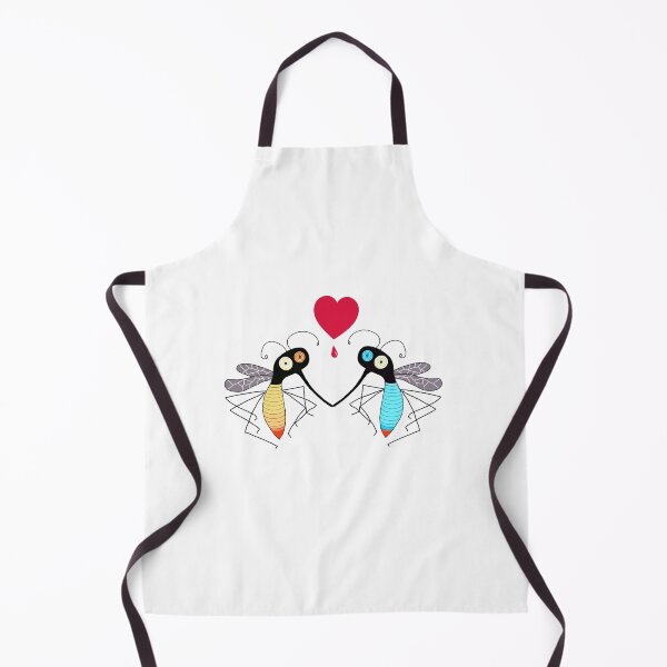 Item preview, Wonky mosquitos in love designed and sold by QuirkyCraftz.