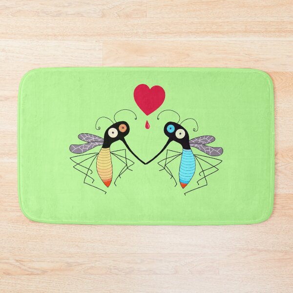 Item preview, Wonky mosquitos in love  designed and sold by QuirkyCraftz.