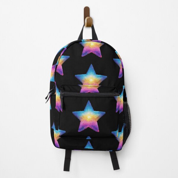 Item preview, Radiant Pixel Star: Rainbow color designed and sold by BlissxPals.