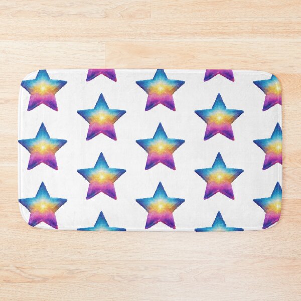 Item preview, Radiant Pixel Star: Rainbow color designed and sold by BlissxPals.