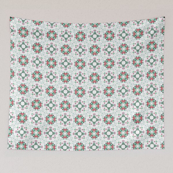 Item preview, ornament colorful nature seamless repeat pattern designed and sold by Abrahamjrnd.
