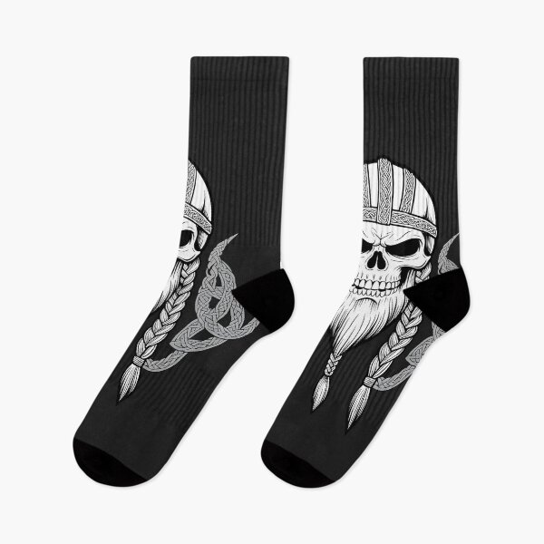 Aperçu de l'œuvre Crâne de Viking Badass créée et vendue par HairySausage.