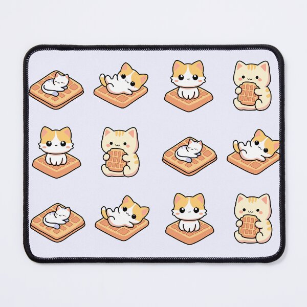 Item preview, Waffle Cats designed and sold by CaramelCryptid.