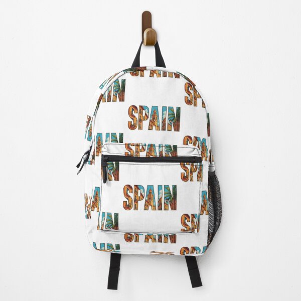 Item preview, Spain Vintage Travel Typography of World Cities designed and sold by Vstarcre8tive.