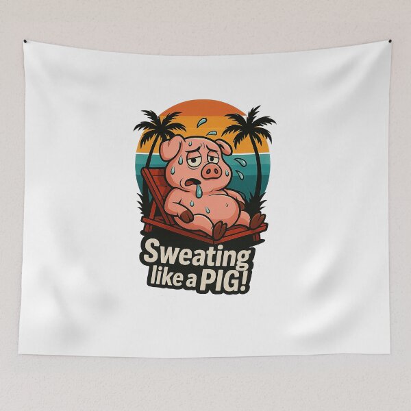 Item preview, Sweating like a Pig designed and sold by Gentle40Winks.