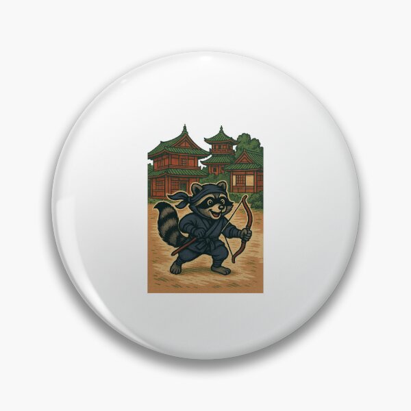 Item preview, Ninja Raccoon - Stealth Mode Tee designed and sold by Fleetwood1994.