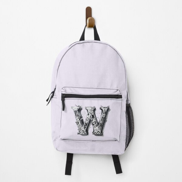 Item preview, Hand-Drawn Letter W – Doodle Monogram Art for Journals and Stickers designed and sold by -justb-.
