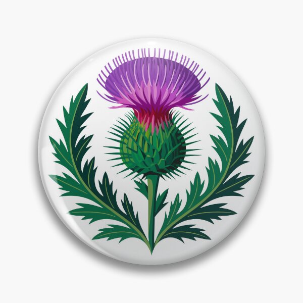 Item preview, Scottish Thistle designed and sold by Angry Swan Designs.