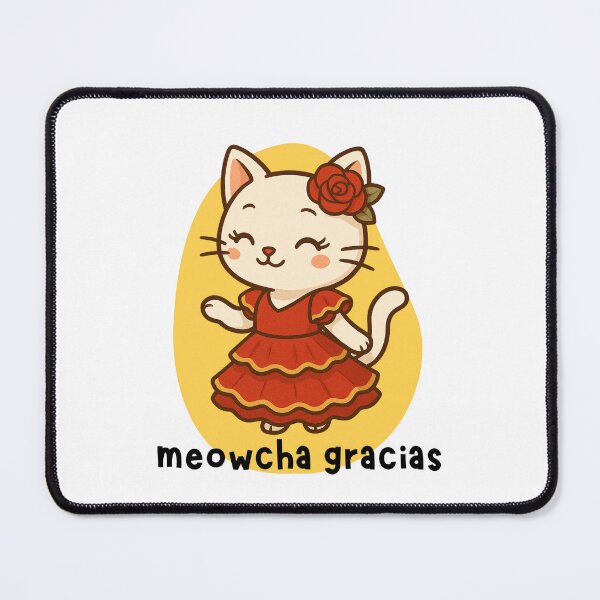 Item preview, Meowcha Gracias designed and sold by WynnieShop.