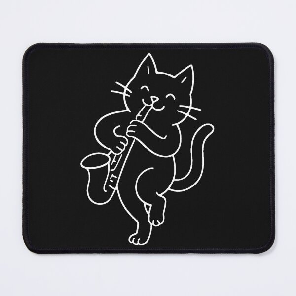 Item preview, Marching Cat Playing Saxophone designed and sold by GR-ART.