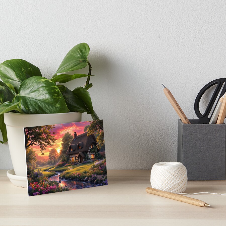 Item preview, Art Board Print designed and sold by LenCarol.