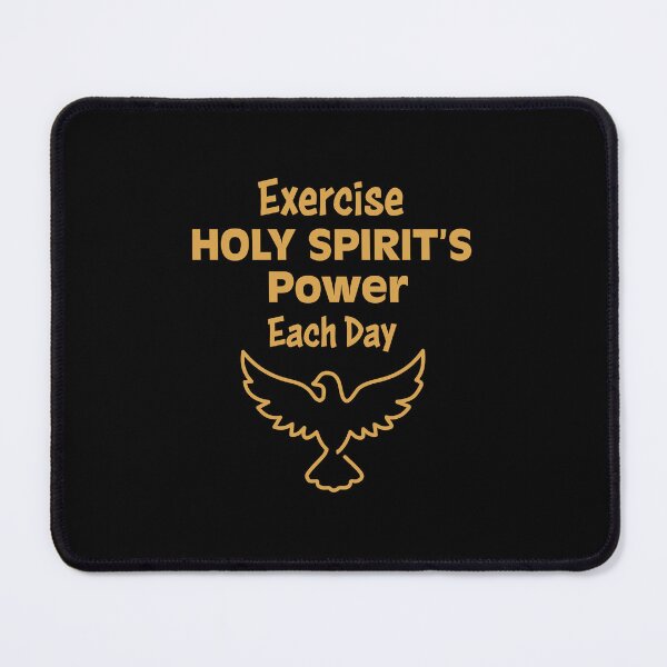 Item preview, Pentecost Sunday Art – Holy Spirit Dove with Flames of Fire Christian Design designed and sold by CrossCrafted.