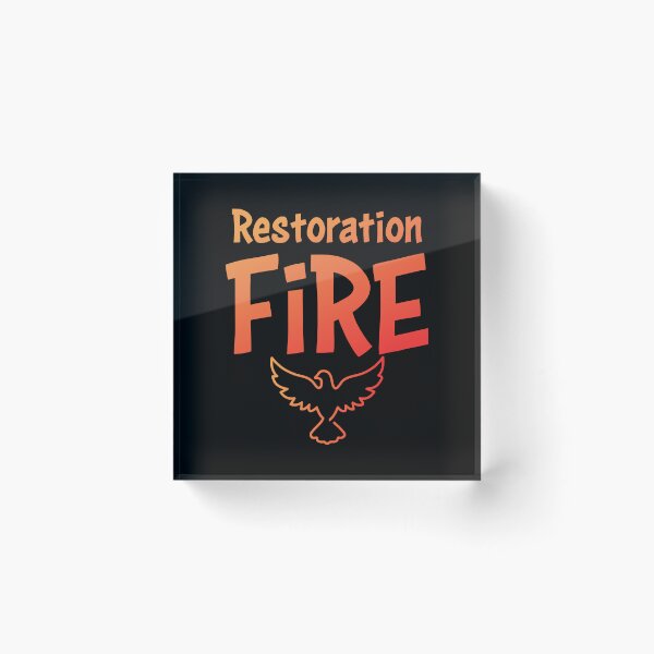 Item preview, Pentecost Sunday Art – Holy Spirit Dove with Flames of Fire Christian Design designed and sold by CrossCrafted.