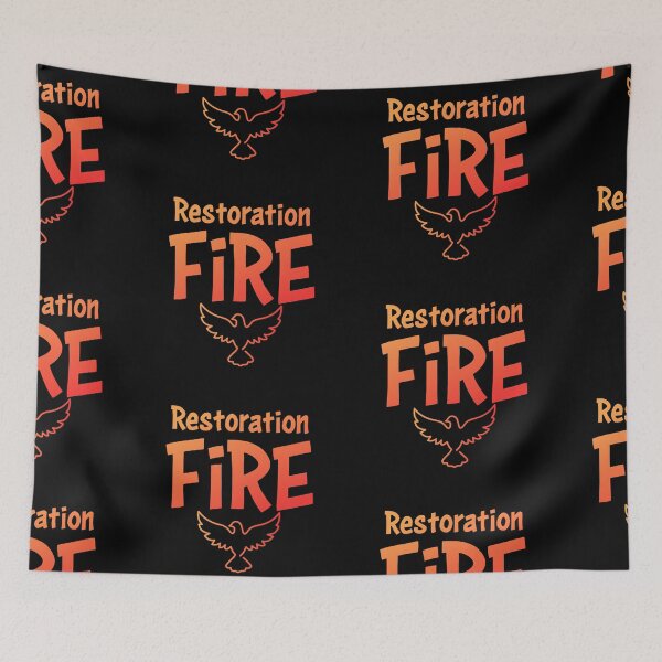 Item preview, Pentecost Sunday Art – Holy Spirit Dove with Flames of Fire Christian Design designed and sold by CrossCrafted.