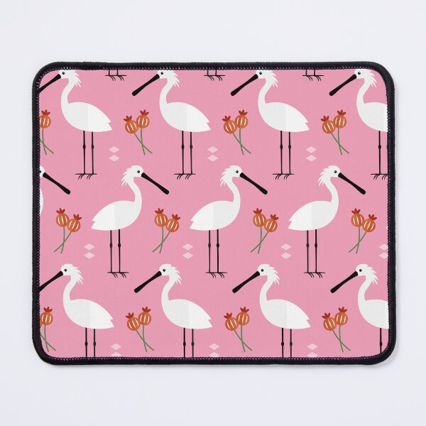 Item preview, Spoonbills on pink designed and sold by reneesillus.