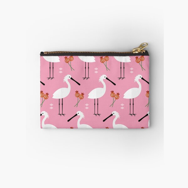 Item preview, Spoonbills on pink designed and sold by reneesillus.