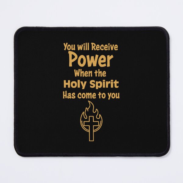 Item preview, Pentecost Sunday Art – Holy Spirit Dove with Flames of Fire Christian Design designed and sold by CrossCrafted.
