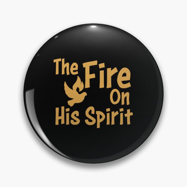 Item preview, Pentecost Sunday Art – Holy Spirit Dove with Flames of Fire Christian Design designed and sold by CrossCrafted.