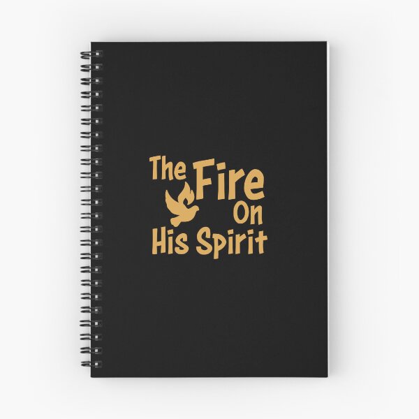 Item preview, Pentecost Sunday Art – Holy Spirit Dove with Flames of Fire Christian Design designed and sold by CrossCrafted.