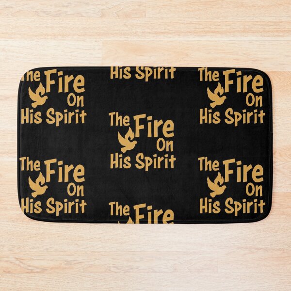 Item preview, Pentecost Sunday Art – Holy Spirit Dove with Flames of Fire Christian Design designed and sold by CrossCrafted.