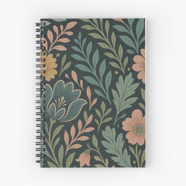 Item preview, Detailed floral fabric pattern   designed and sold by Sigtrix.