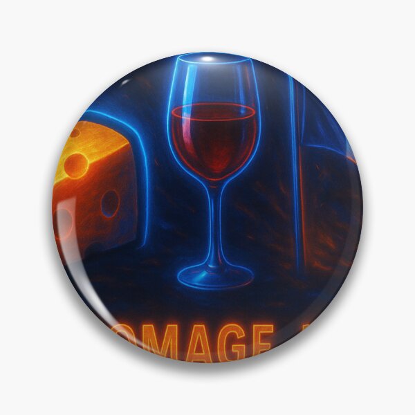 Item preview, Fromage. Vin. Revolution. – French Pride in neon designed and sold by StudioCultura.