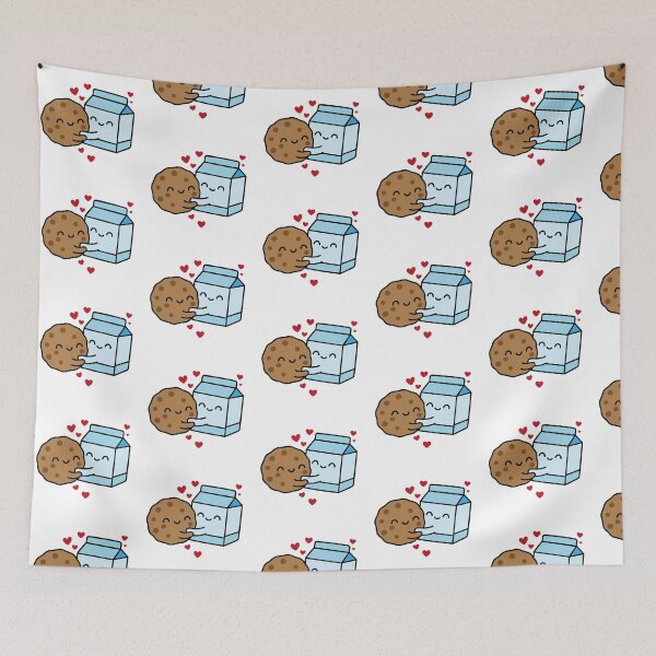 Item preview, Sweetest Mom Ever – Cute Milk and Cookie Hug Kawaii Design designed and sold by GinColorist.