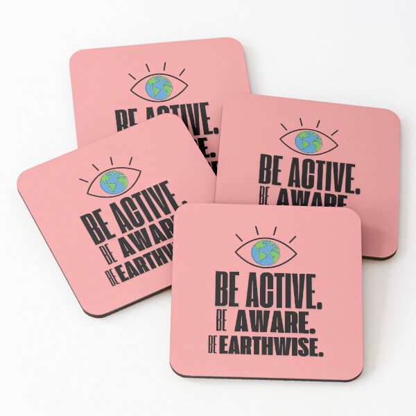 Item preview, BE ACTIVE. BE AWARE. BE EARTHWISE. designed and sold by Art & Co.