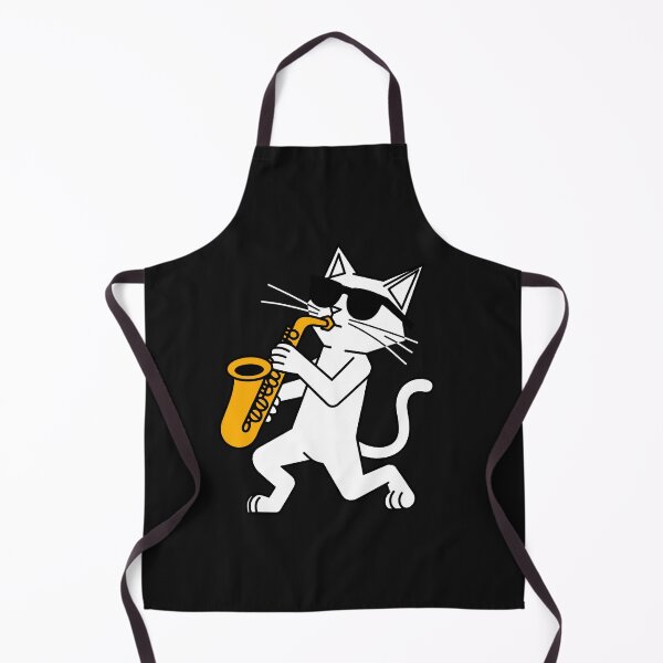 Item preview, Marching Cat Wearing Sunglasses and Playing Saxophone designed and sold by GR-ART.
