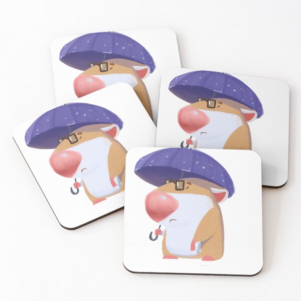 Item preview, Crying Hamster in the Rain designed and sold by booupbara.