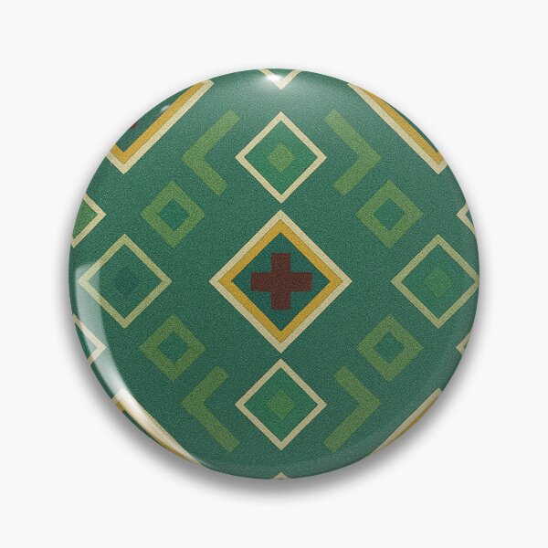 Item preview, Geometric pattern in green designed and sold by Sigtrix.